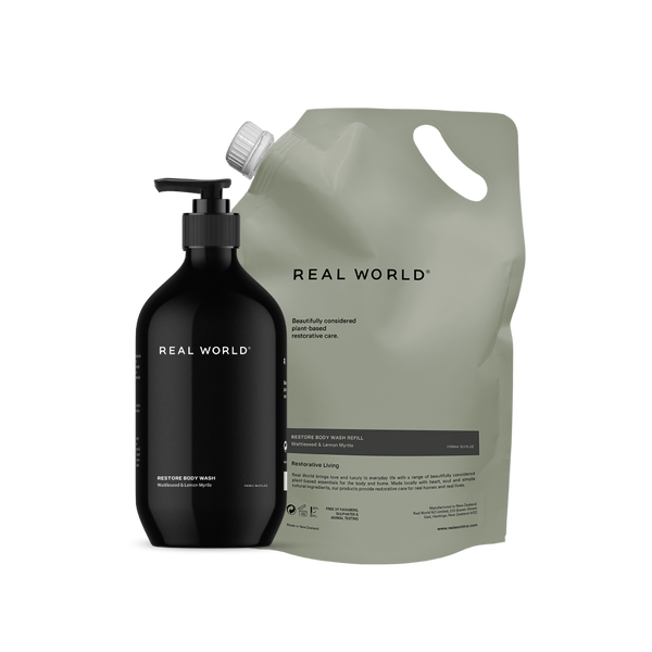 Wattleseed & Lemon Myrtle Body Wash & Refill Bundle